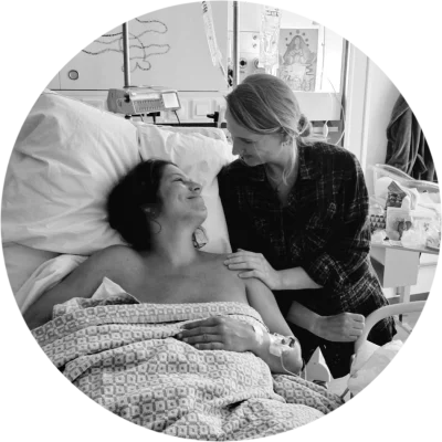 Doula begeleiding in Den Bosch – vrouw in bevalling krijgt steun en nabijheid van Wereldmama